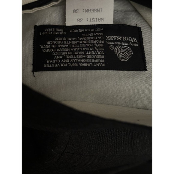 Stafford Men's Gray 2PC Suit 43R Blazer & 38x30 Slacks | Gray Sport Coat Set - Picture 11 of 12